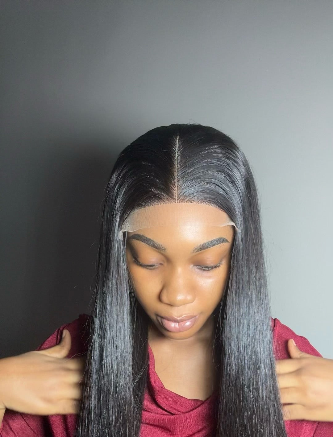 Sdd Vietnamese bone straight 24inches (300g) with 24inches 5x5 closure natural colour