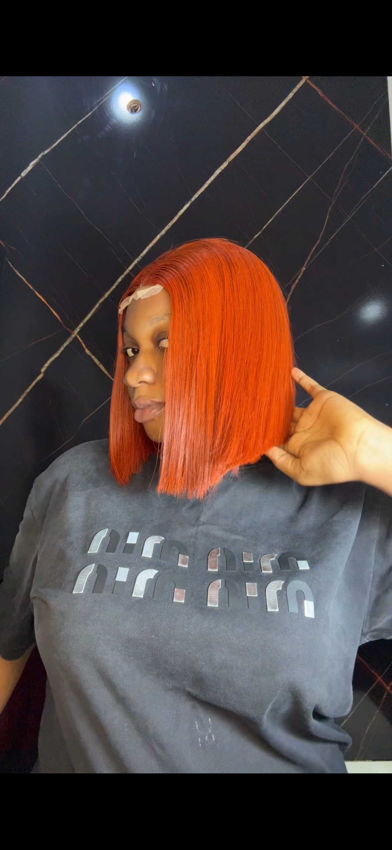 Super double drawn Vietnamese bone straight 10inches with 2x4 closure (already wigged and styled). Cajun