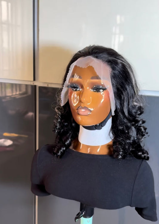 SDD (GRADE 15A)BOUNCY WIG 20inches with full frontal (factory wig)
