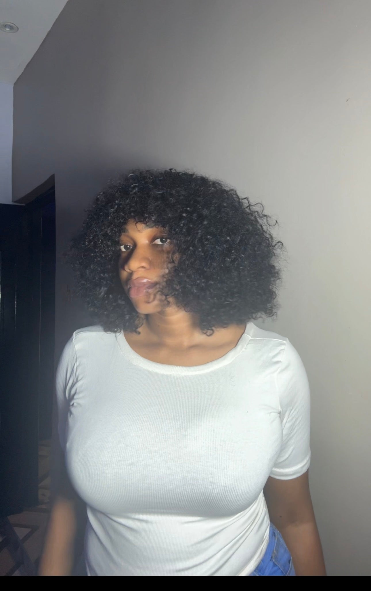 Sdd pixie curls fringe 14inches natural colour (factory wig)