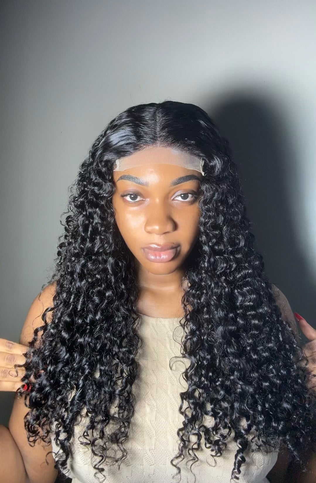 Super double drawn grade 15A pixie curls 20inches (200g) with 20inches closure (Already wigged and styled).