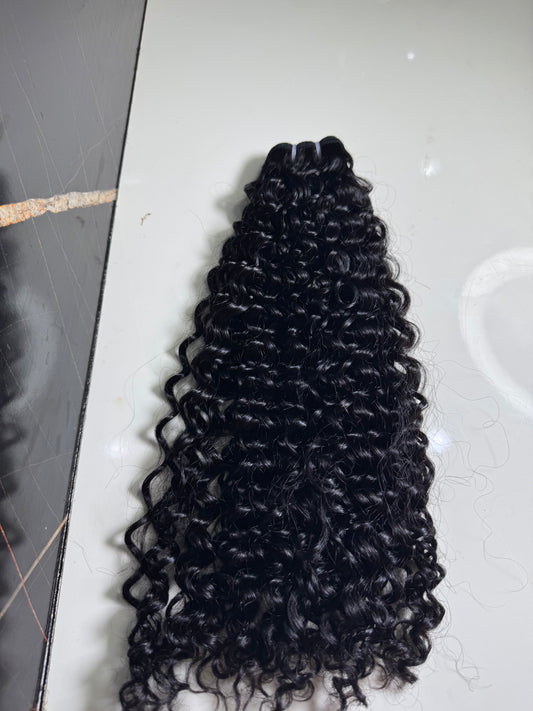 Sdd grade 15A pixie curls bundle (100g) 20inches inches natural colour