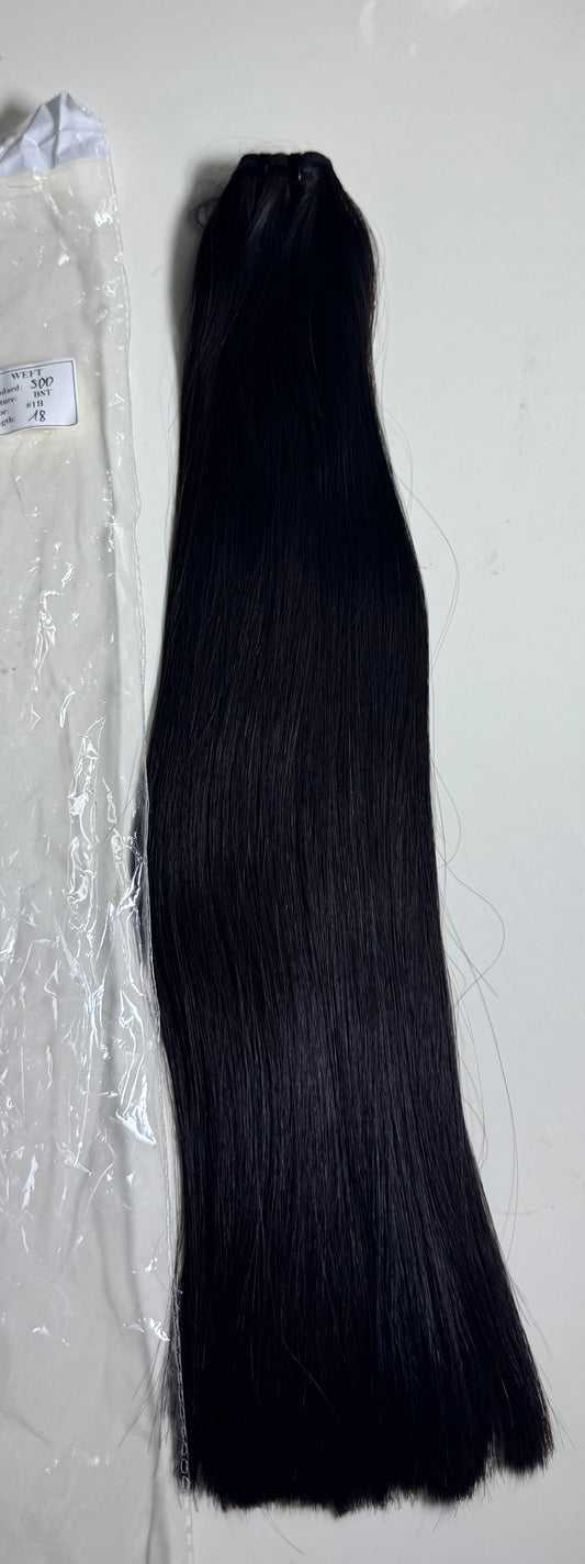 Sdd Vietnamese bone straight natural colour 18inches (100g)